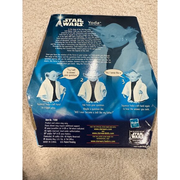 New Hasbro Star Wars Electronic Ask Yoda 2002 Tested works! - Picture 6 of 7